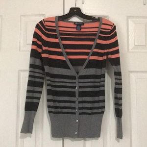 Stripped cardigan